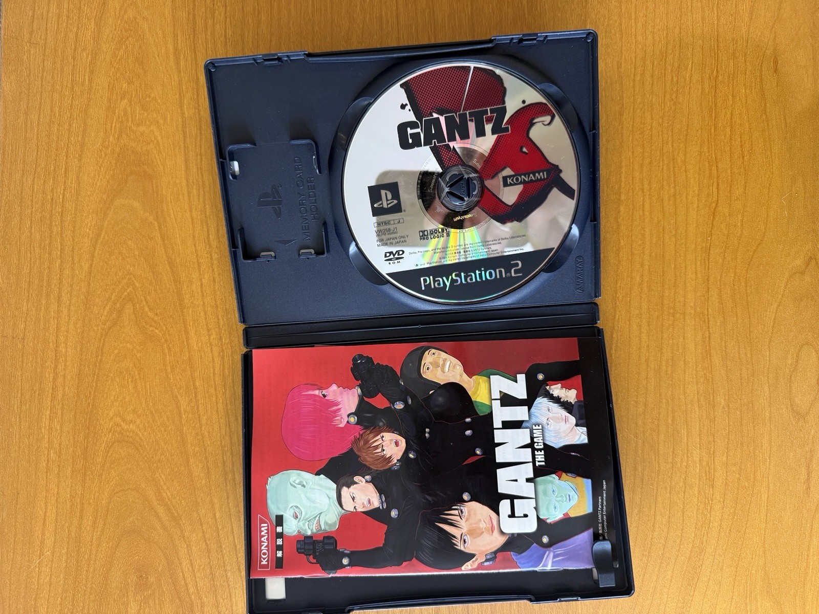 GANTZ: The Game PS2 NTSC-J Japan Konami 2004 CERO 18 Manual Included
