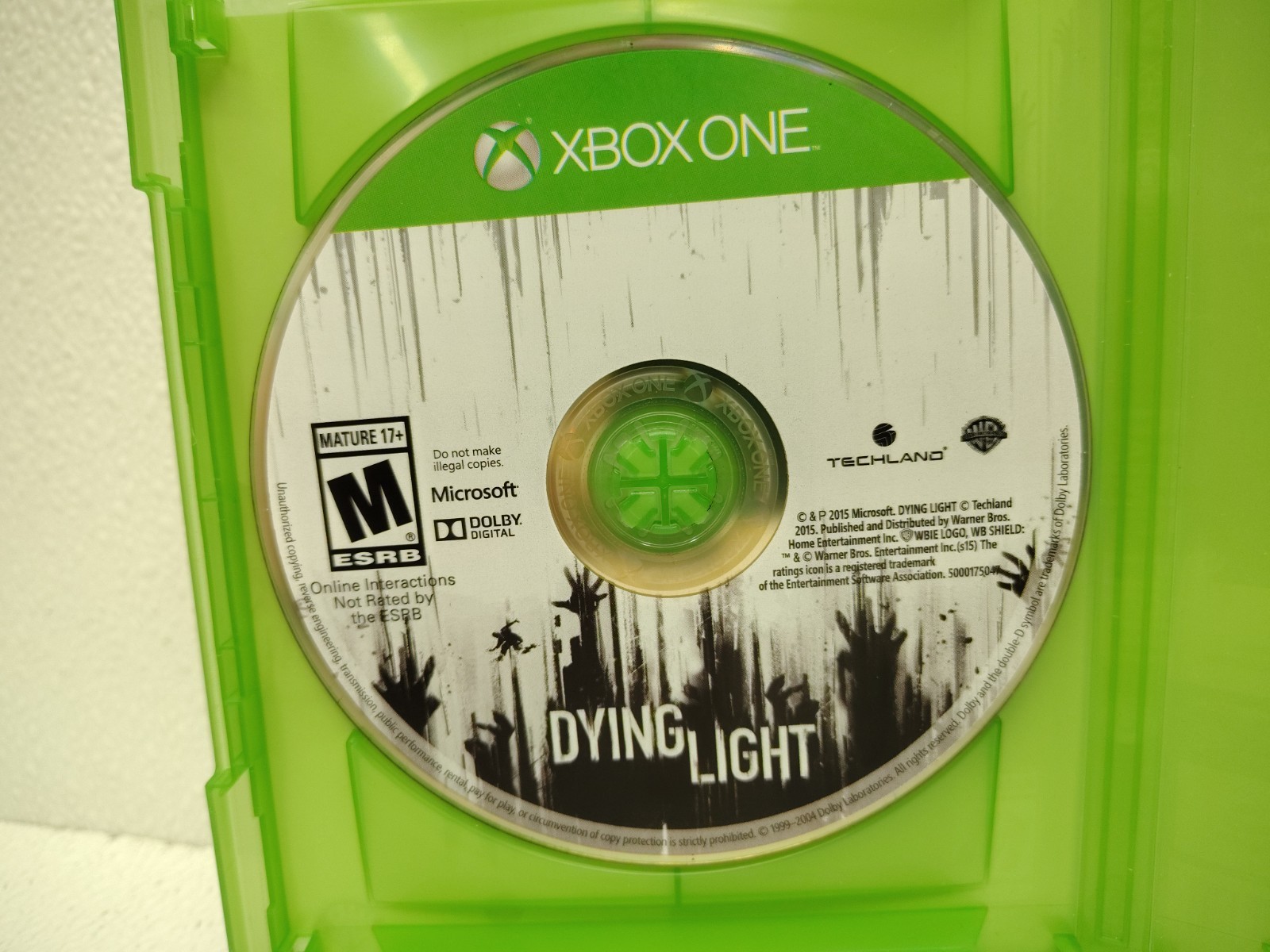 Warner Bros Dying Light Microsoft Xbox One Survival Horror Game M Rated TESTED