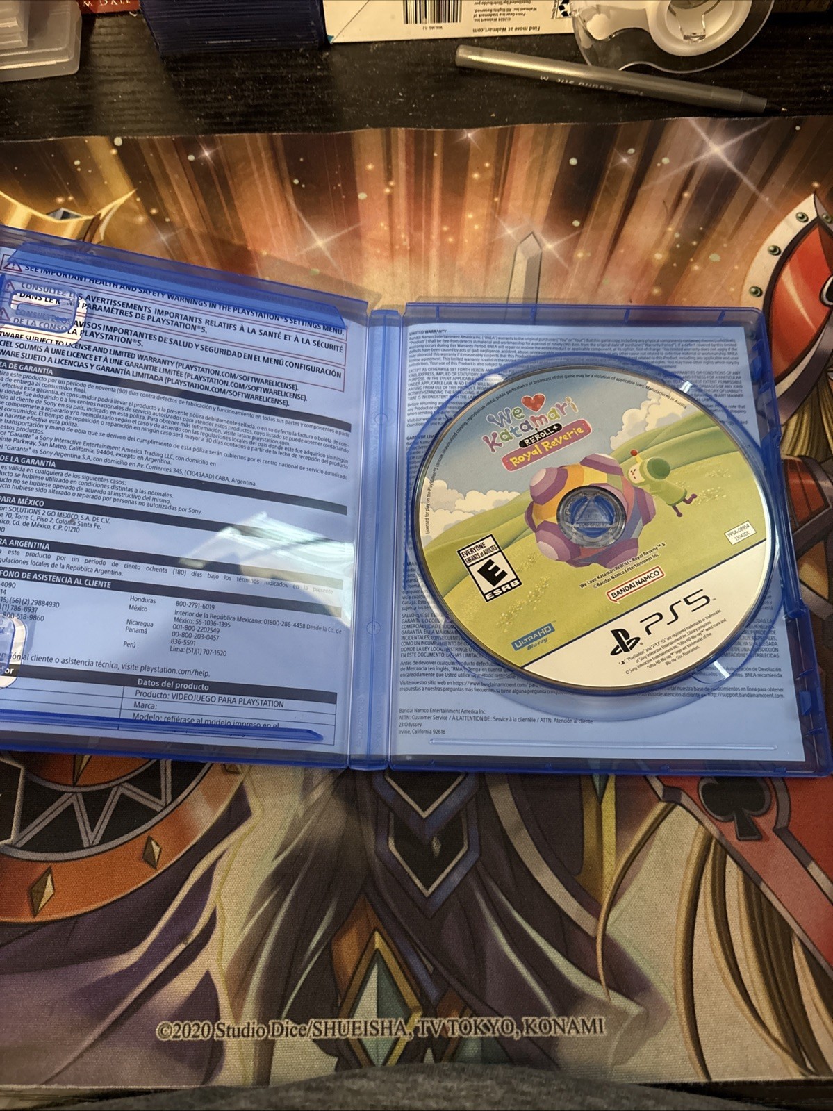 We Love Katamari REROLL + Royal Reverie Playstation 5 PS4 Fast Free Shipping