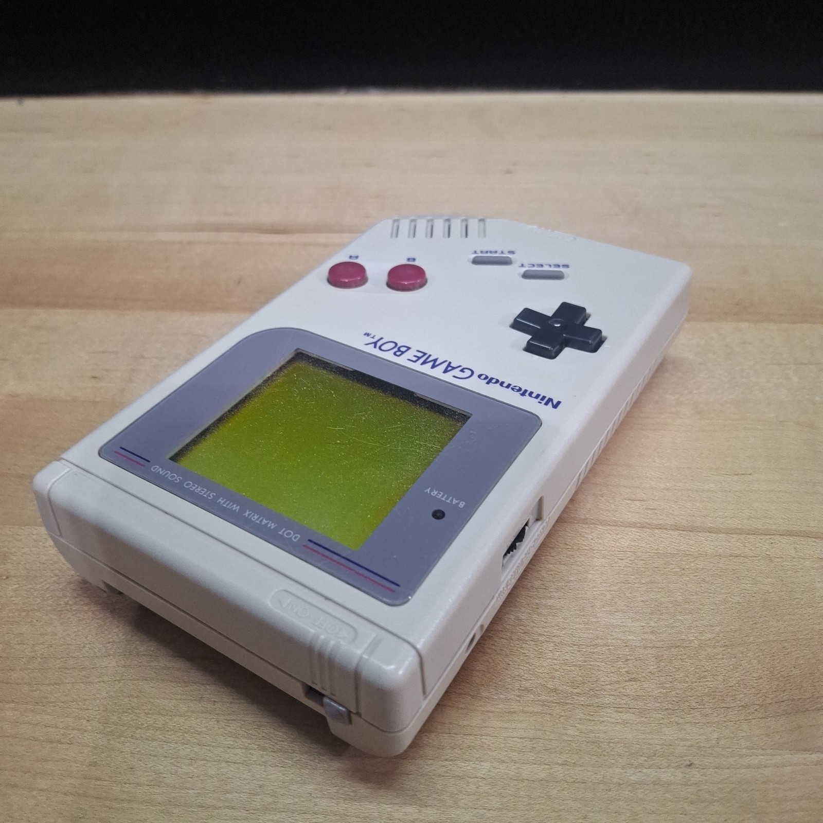 Nintendo Game Boy DMG-01 Handheld System Gray Does Not Power On No Battery Cover