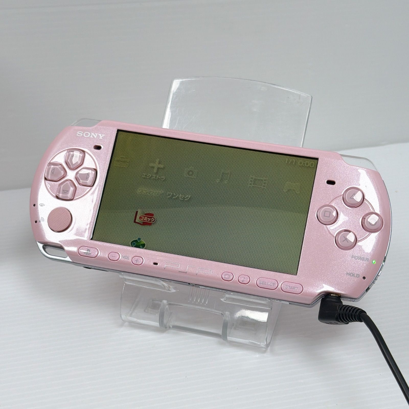 Excellent Sony PSP-3000 PSP 3000 Console Pink Region Free
