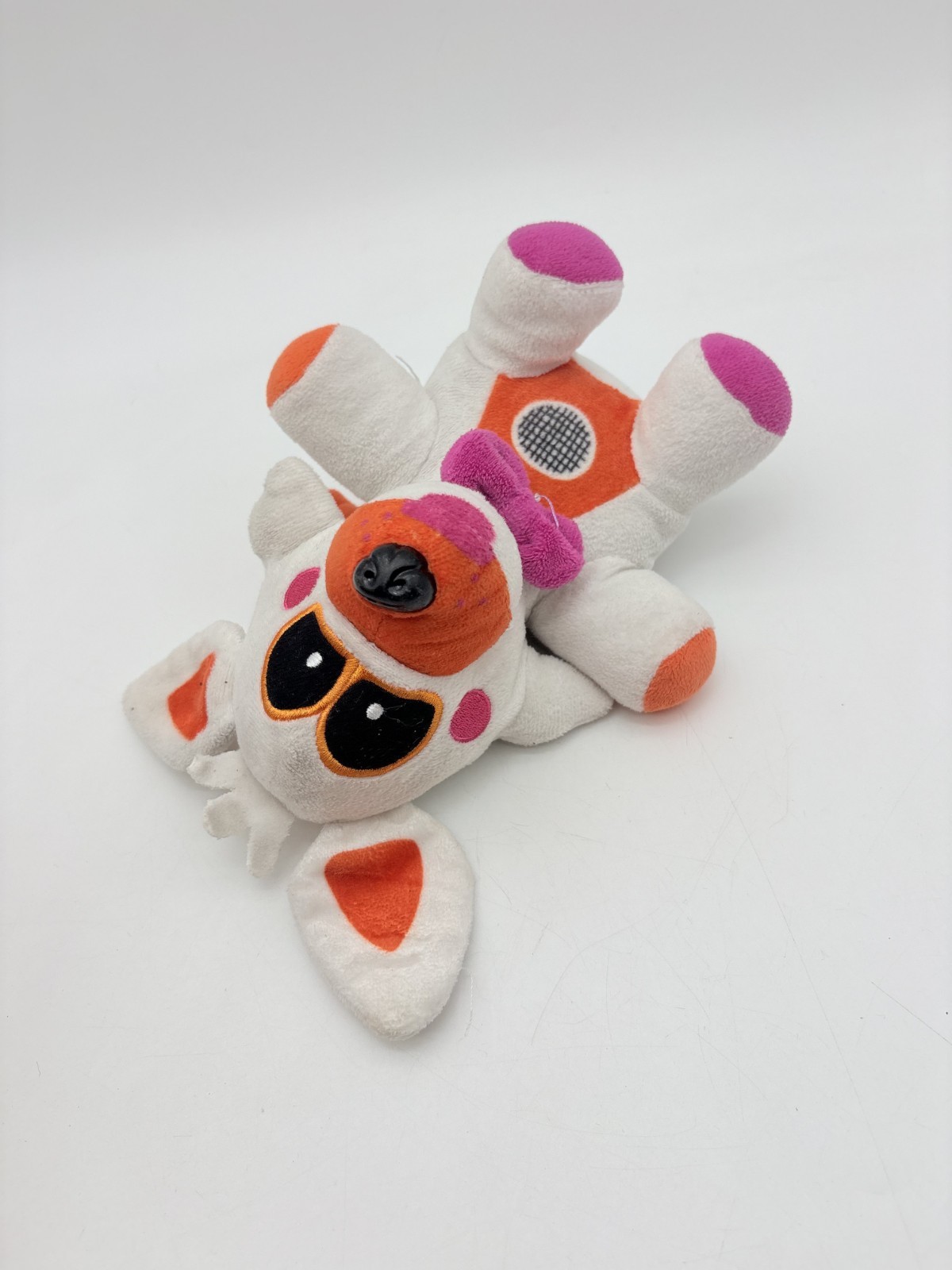 FNAF Plush Lolbit Funko Figure White Orange Pink 2017 – 9″