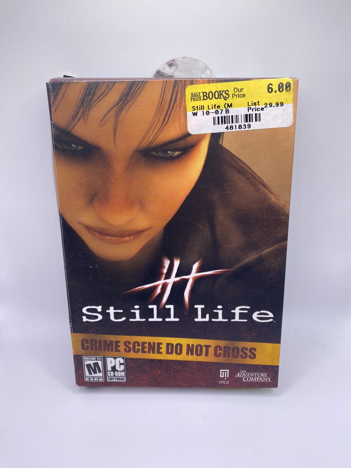 STILL LIFE III (2004, PC Game) The Adventure Company CIB