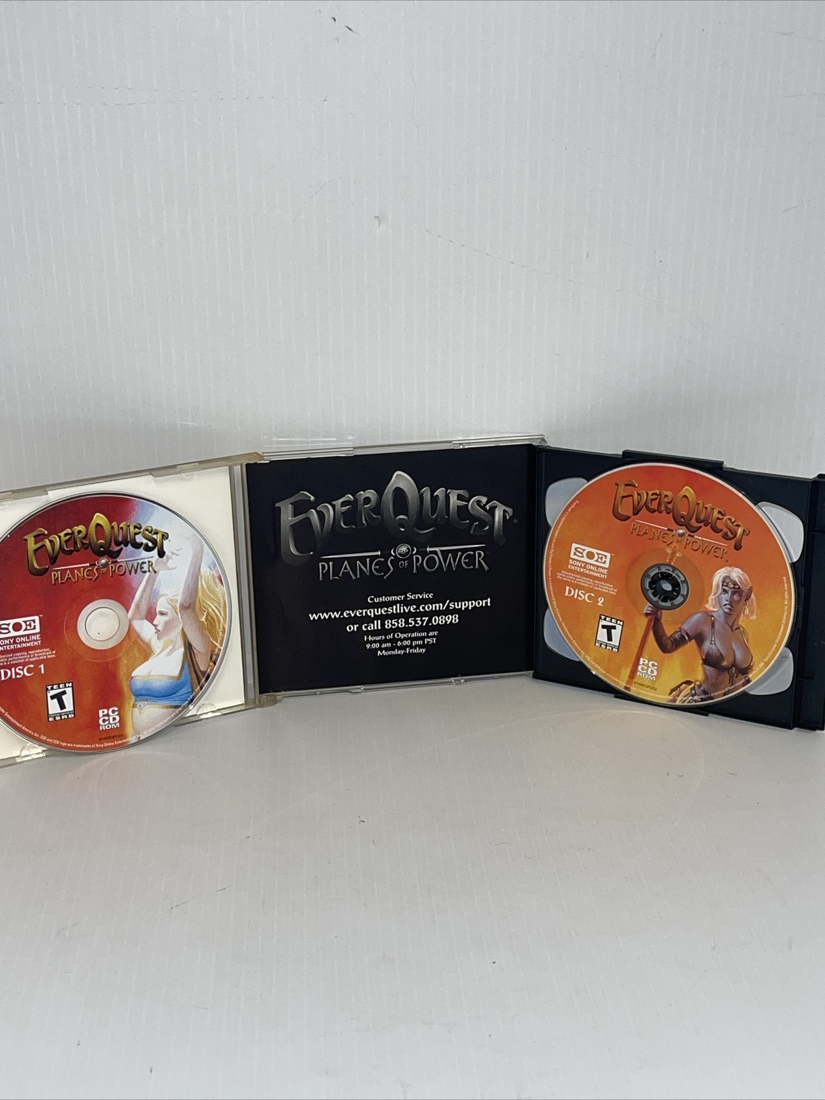 9 EverQuest PC CD ROM VIdeo Game Lot +CLOTH MAP DRAGONS OF NORRATH, TRILOGY