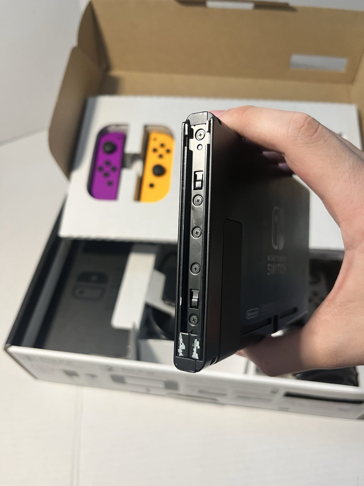 Nintendo Switch 32gb/128gb Console Black Mario Kart 8 Bundle New Joycons No Game