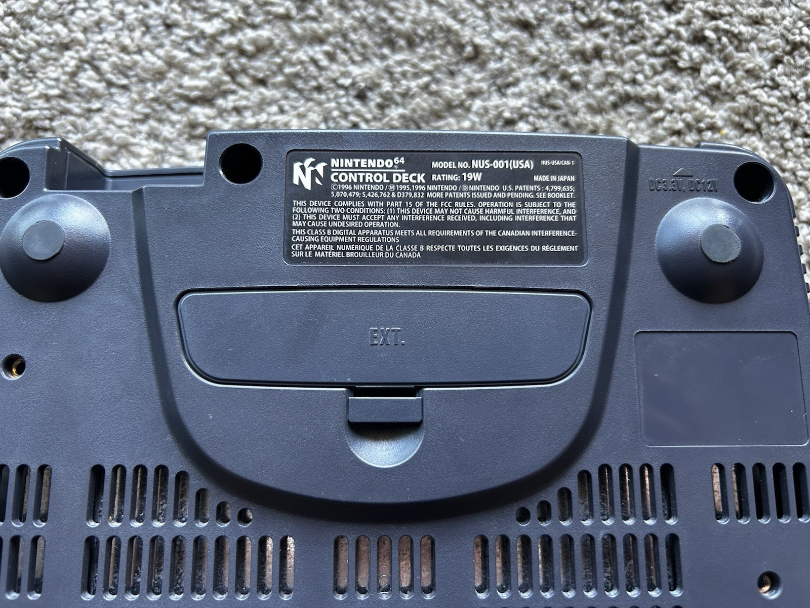Nintendo 64 Home Console + 2 Controllers AV Power + games