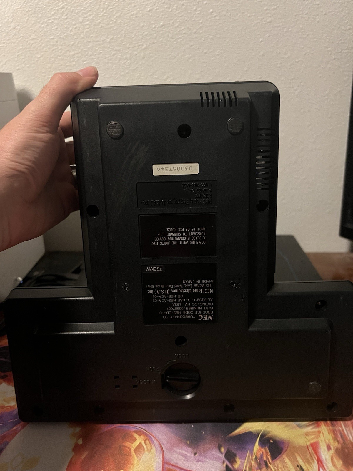 TURBOGRAFX-16 TG16 CD Case, Dock
