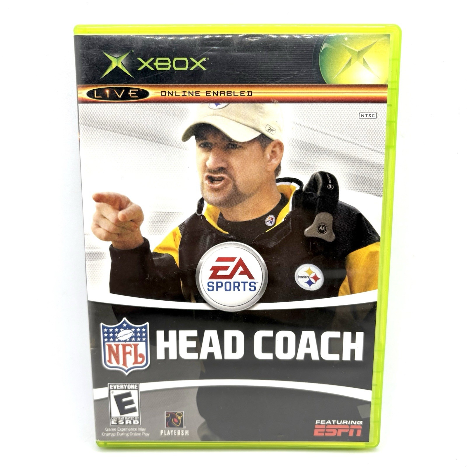 Xbox NFL Head Coach Microsoft Xbox 2006 Featuring ESPN EA Sports Tested