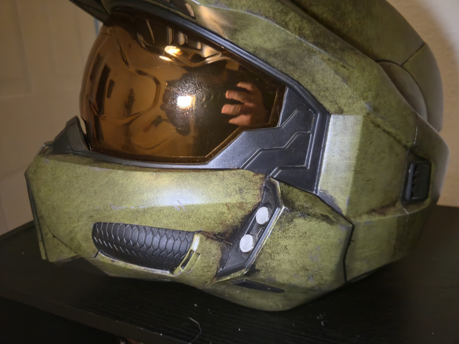 CUSTOM Halo Infinite Master Chief Helmet By clonin_around (RARE)