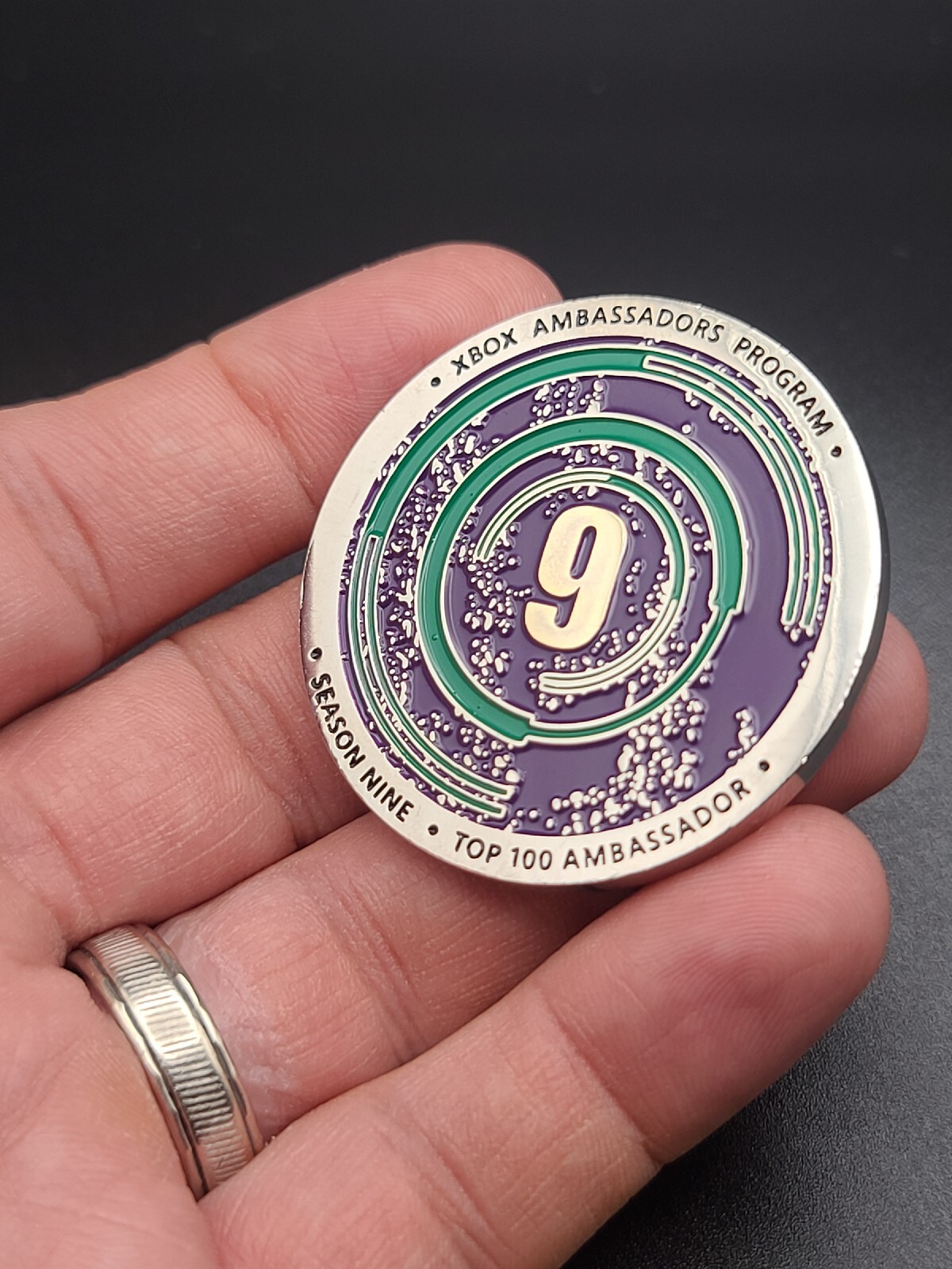 XBOX Ambassador Top 100 Coin Medal Reward Rare Promo Live Microsoft Season #9
