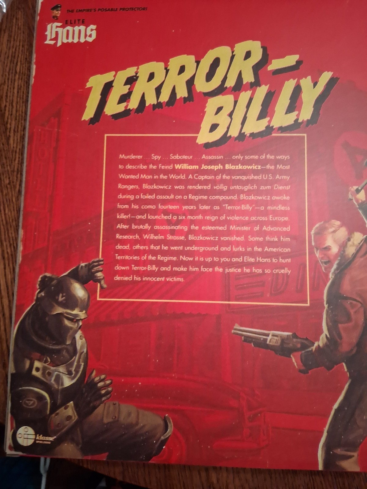 Terror Billy Action Figure (ONLY!!) from Wolfenstein II The New Colossus