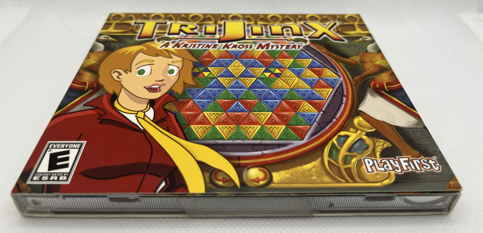 🔥 TriJinx: A Kristine Kross Mystery (PC CD-ROM, 2005, PlayFirst, Jewel Case)