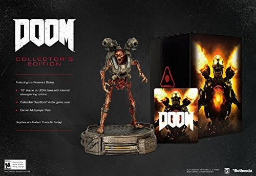 Doom – PlayStation 4 – Video Game By Bethesda Softworks Inc – GOOD