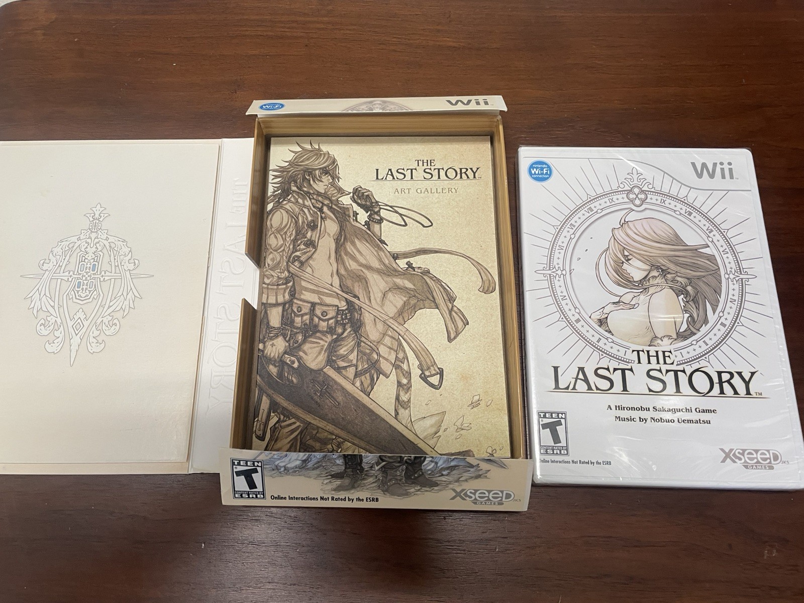 The Last Story Limited Edition (Nintendo Wii, 2012) COMPLETE W/ Art Book & Game!