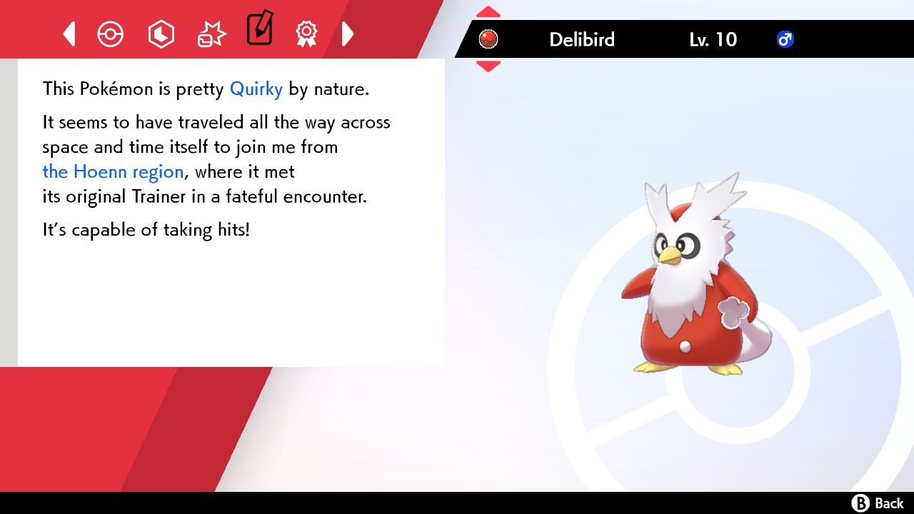 ❄️2015 PGL Delibird Event Untouched | Pokemon Sword & Shield❄️