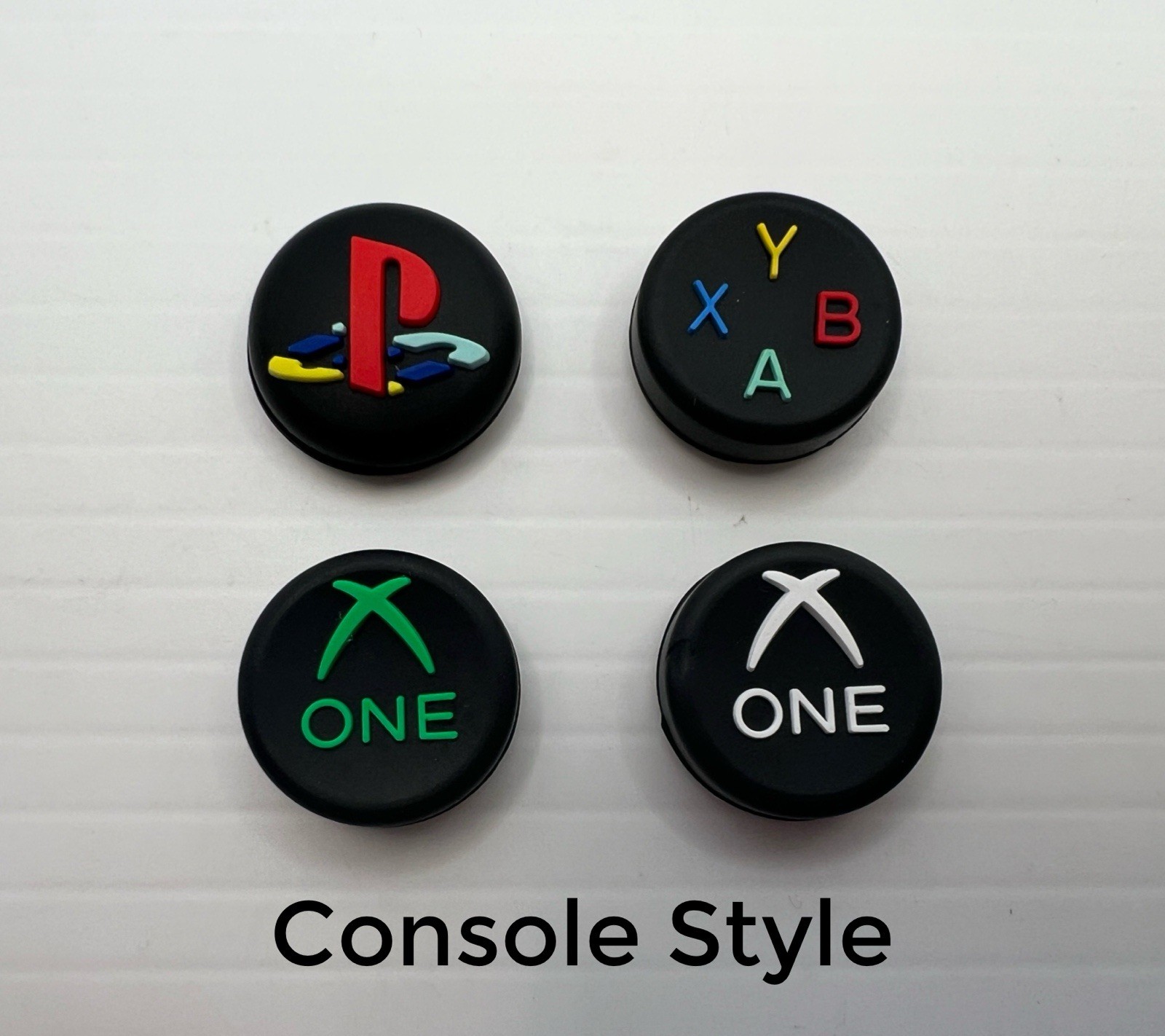 2x Thumb Grip Caps Joystick Covers Switch 2 PS5 PS4 Xbox X/S One- Choose Design!
