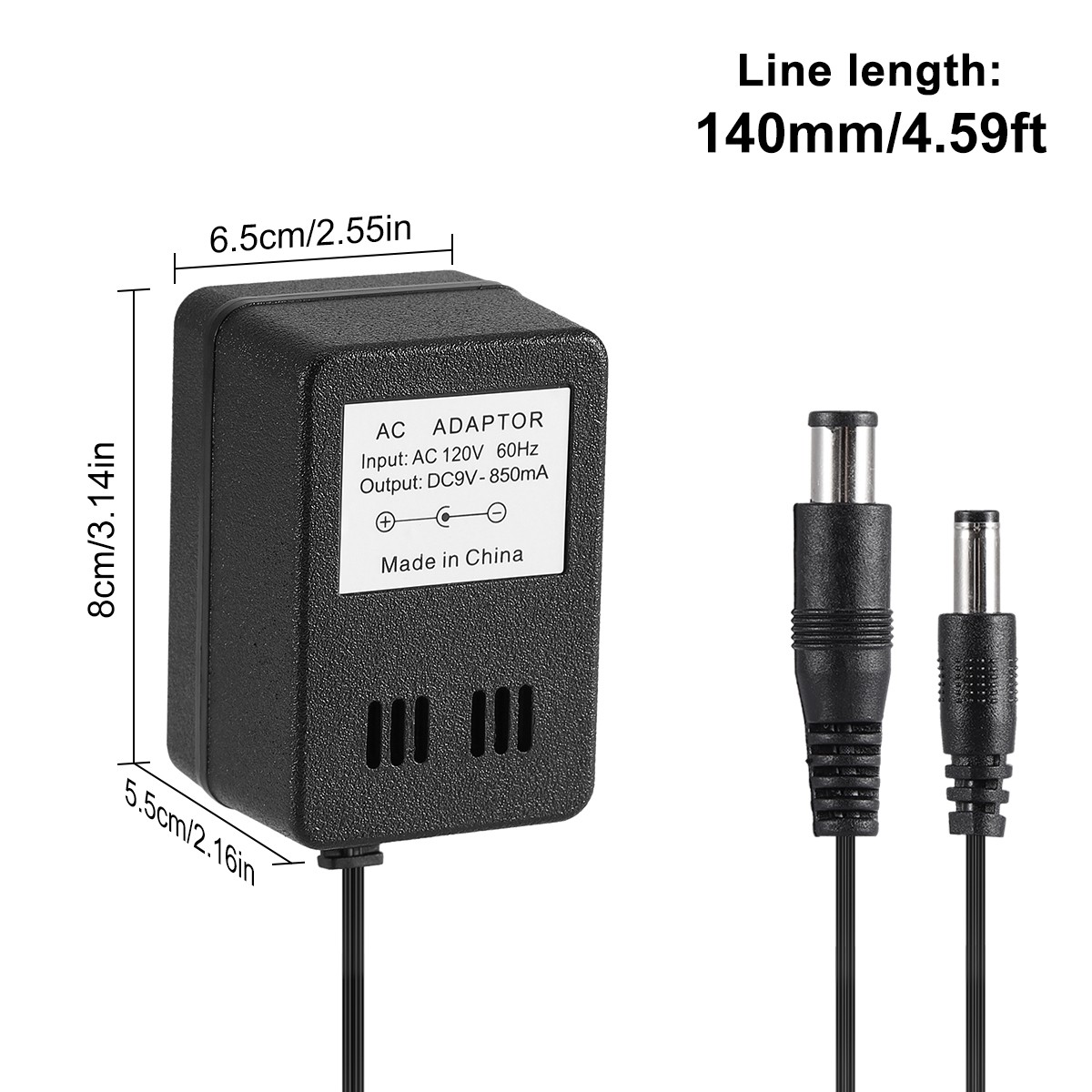 AV RCA Audio+AC Cable Power Supply Adapter Cord Set For Super Nintendo SNES Game