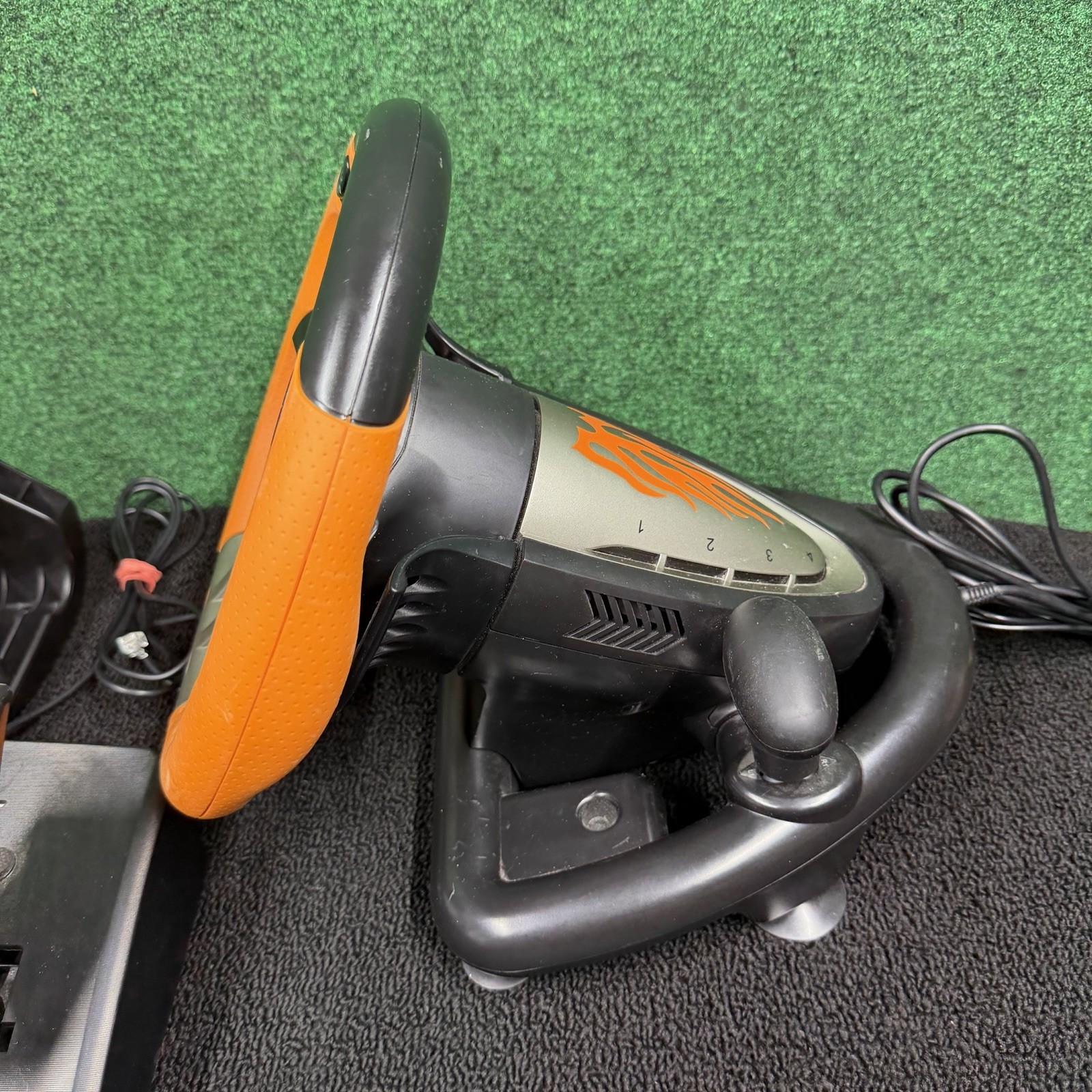 Thrustmaster PXN V3 Pro Racing Wheel with Pedals Orange & Black | Used