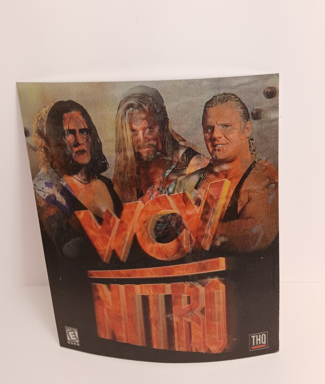 1998 WCW Nitro Limited Big Box 3D Large Collector’s Card no game or box