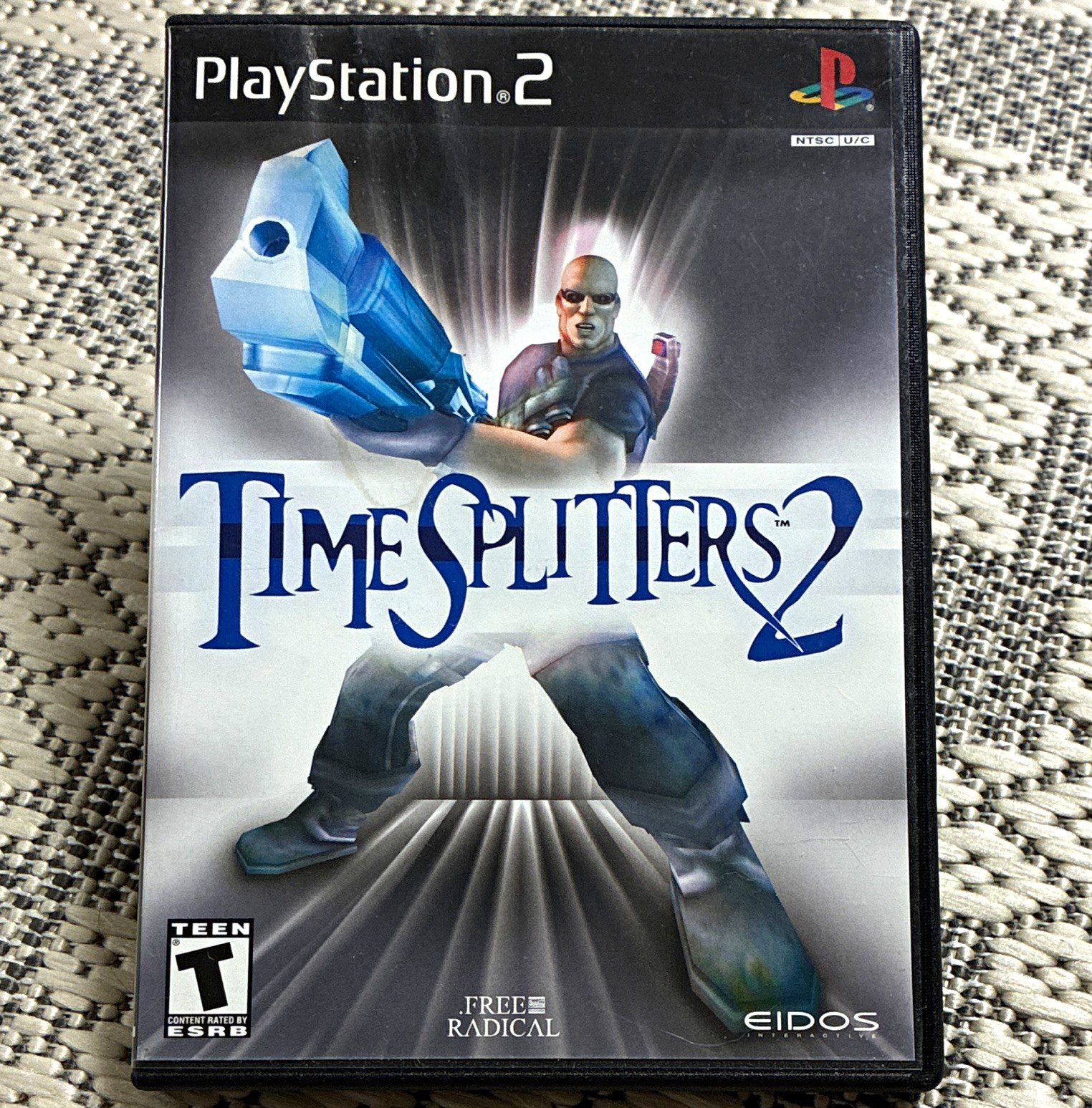 Eidos TimeSplitters 2 Manual Included PS2 NTSC-U/C T-Teen 2002 Multiplayer