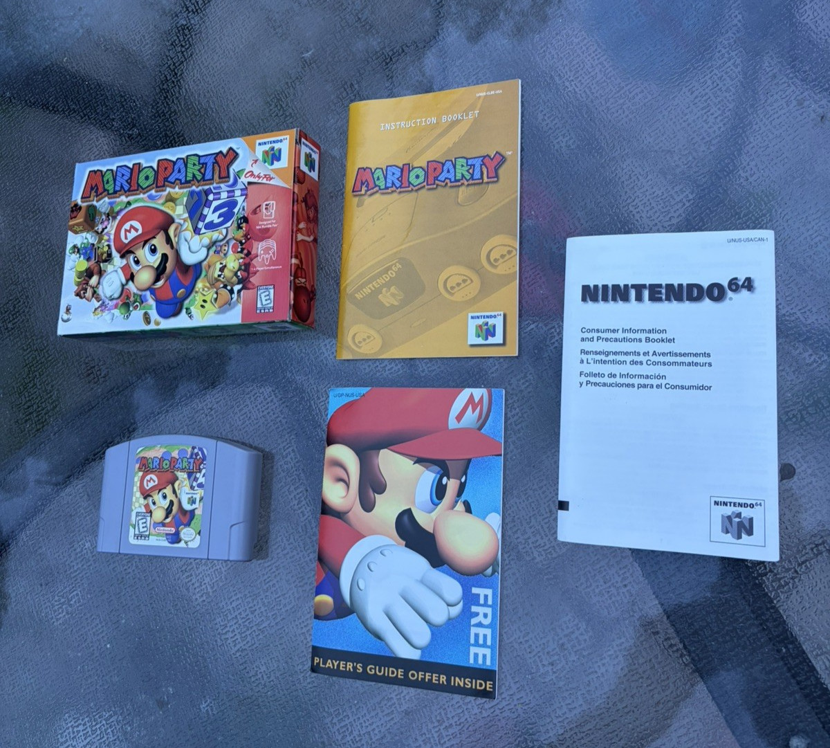 Mario Party N64 Complete In Box CIB Great Shape Nintendo 64