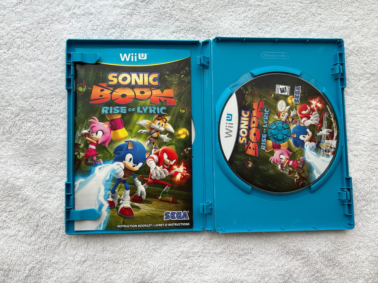 Sonic Boom: Rise of Lyric (Nintendo Wii U, 2014)