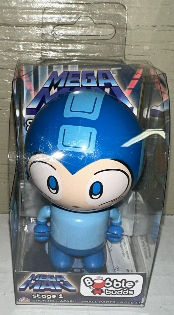 Mega Man Stage 1 Megaman Capcom Limited Edition Bobble Budds Bobblehead Figure