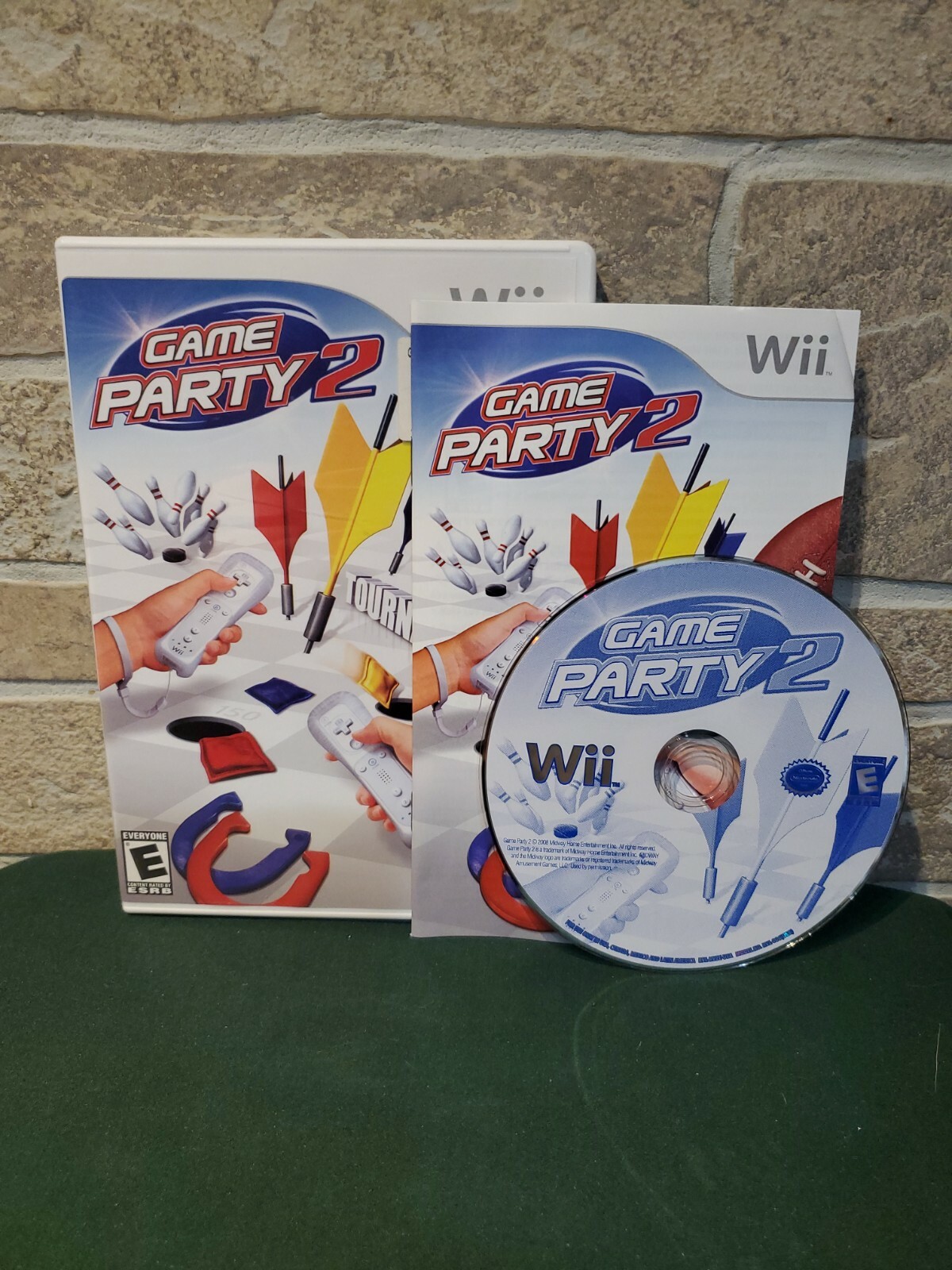Game Party 1Trivia & 2 Tournament Bundle Lot Nintendo Wii Complete Tested
