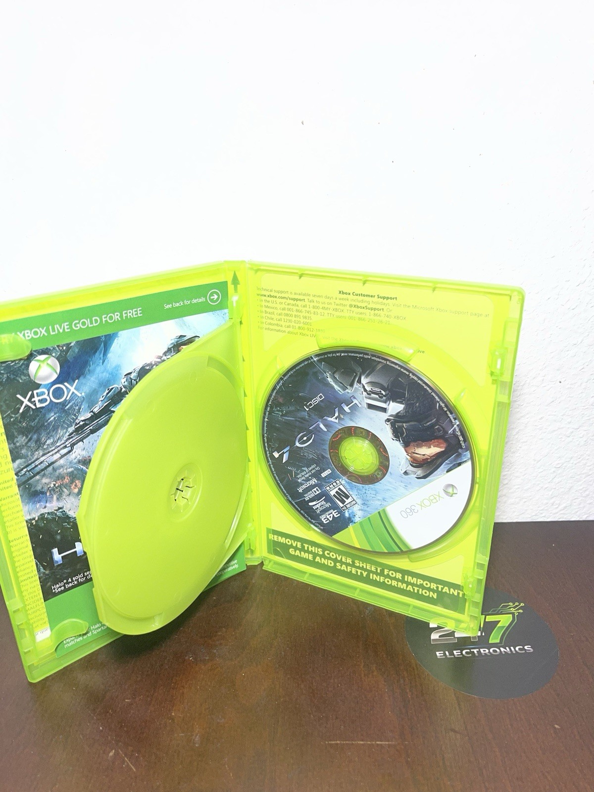 Microsoft Halo 4 Xbox 360 Complete w/ Disc & Case Multiplayer M GUARANTEED