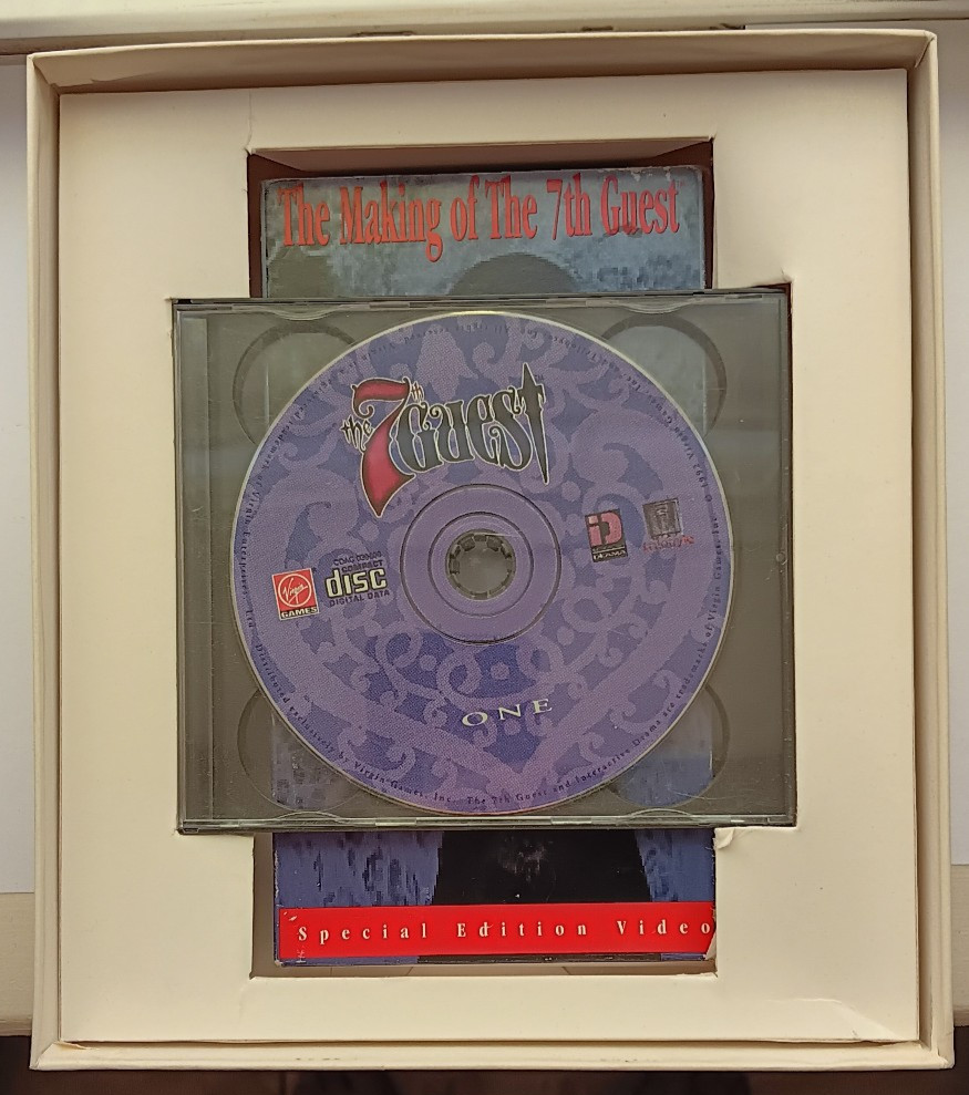 The 7th Guest 1992 PC CD-ROM Game Complete VHS Big Box – Horror