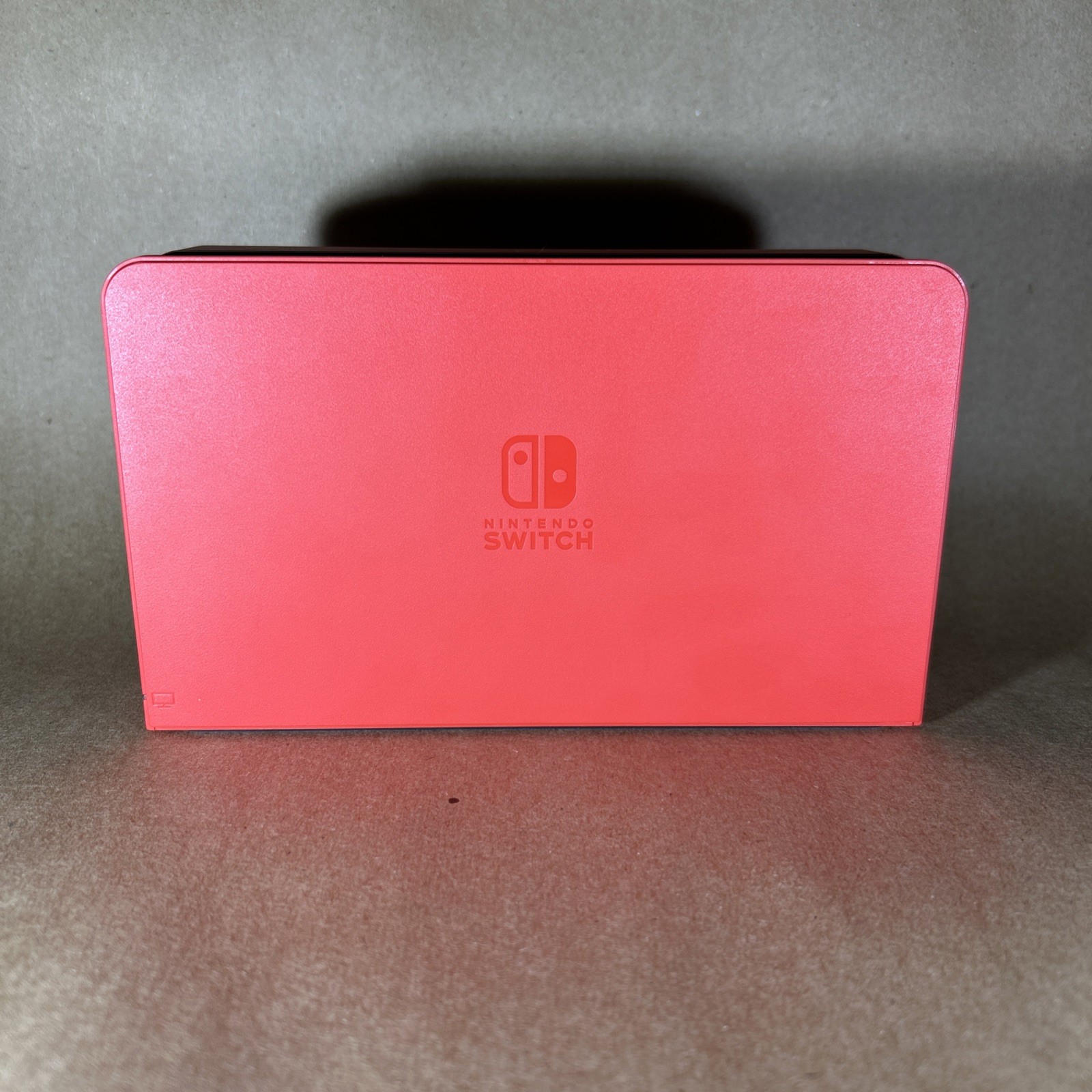 Nintendo Switch OLED Mario Red Dock Station Charging Station Tested Working