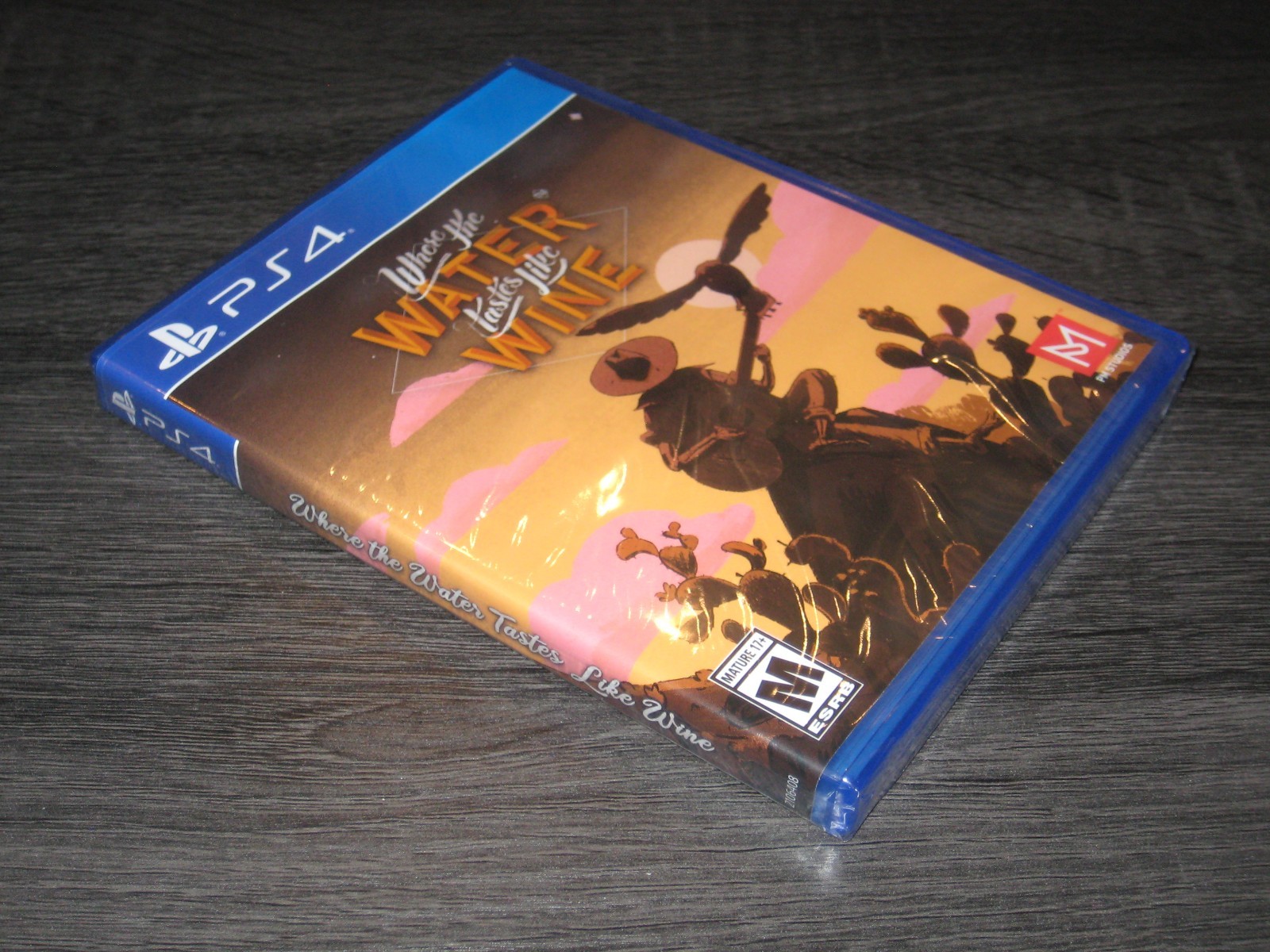WHERE THE WATER TASTES LIKE WINE (LIMITED RUN GAMES LRG ONLY 2000 MADE) PS4