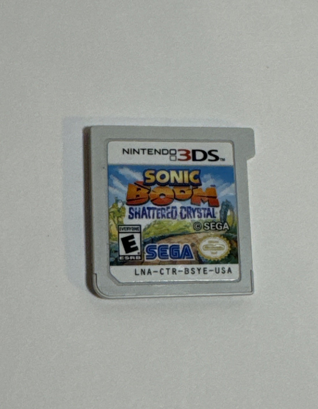 Sonic Boom: Shattered Crystal (Nintendo 3DS, 2014) Cartridge Only