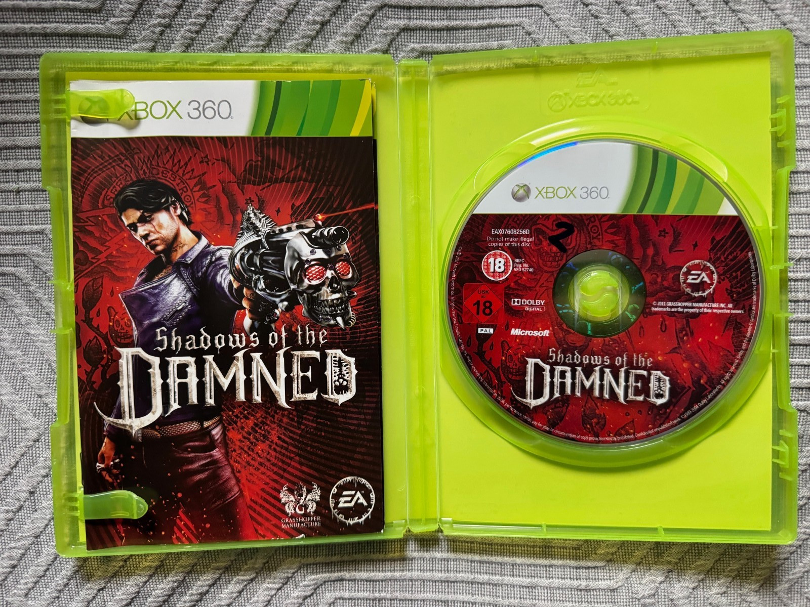 xbox 360 Shadows of the Damned Game REGION FREE