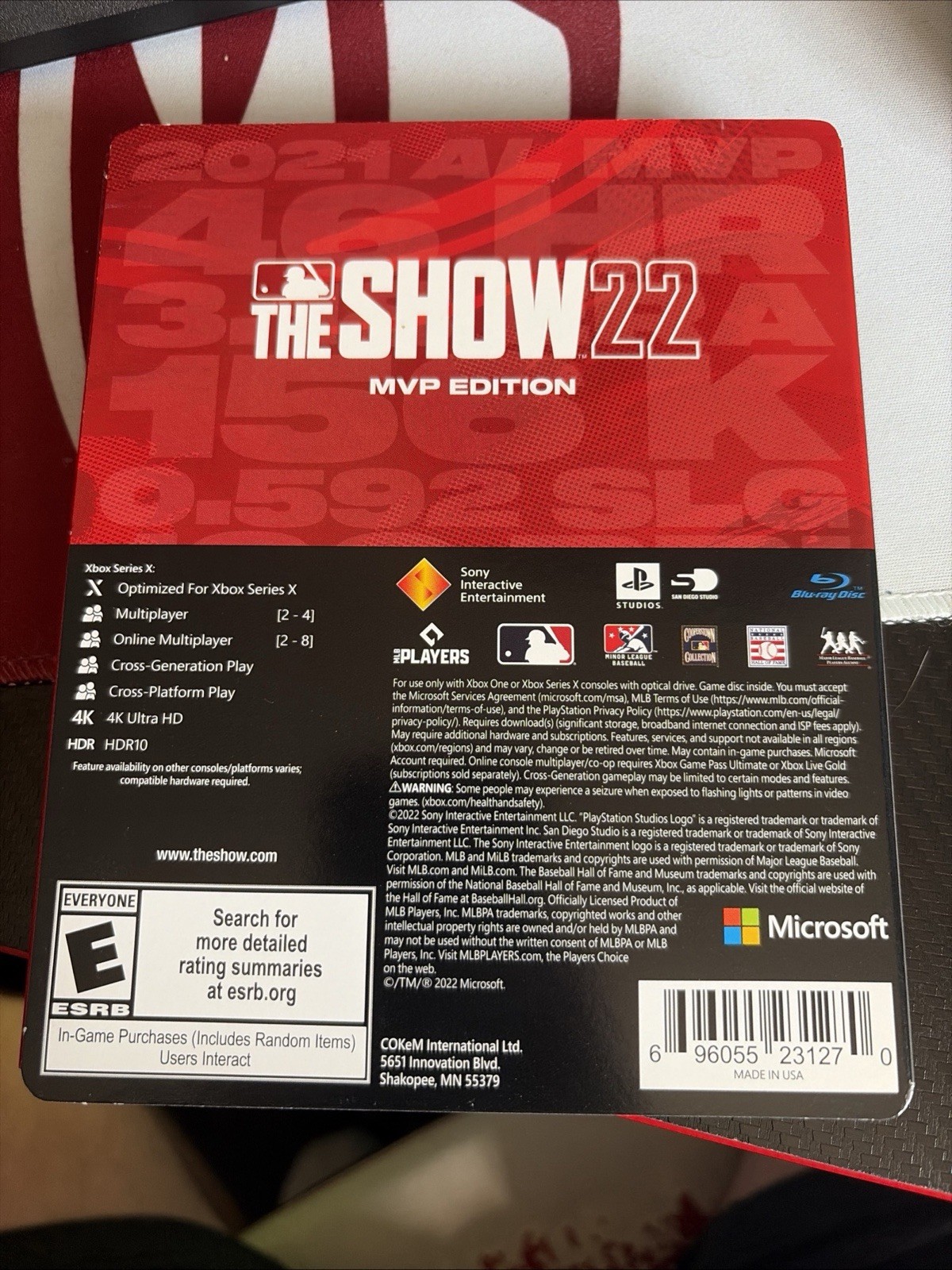 MLB The Show 22 MVP Edition for Xbox Series X (Microsoft Xbox Series X) Great Co