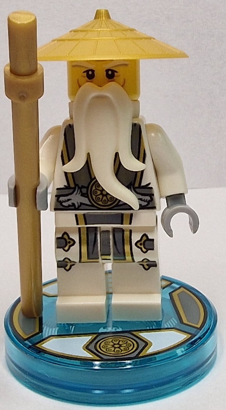 LEGO Dimensions Minifigures and Toy Tags: Sensei Wu