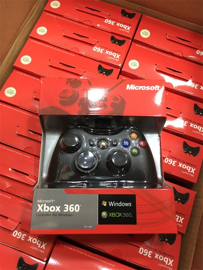 Wired Joystick Controller USB Gamepad for Microsoft Xbox 360 PC Windows 11/10/8