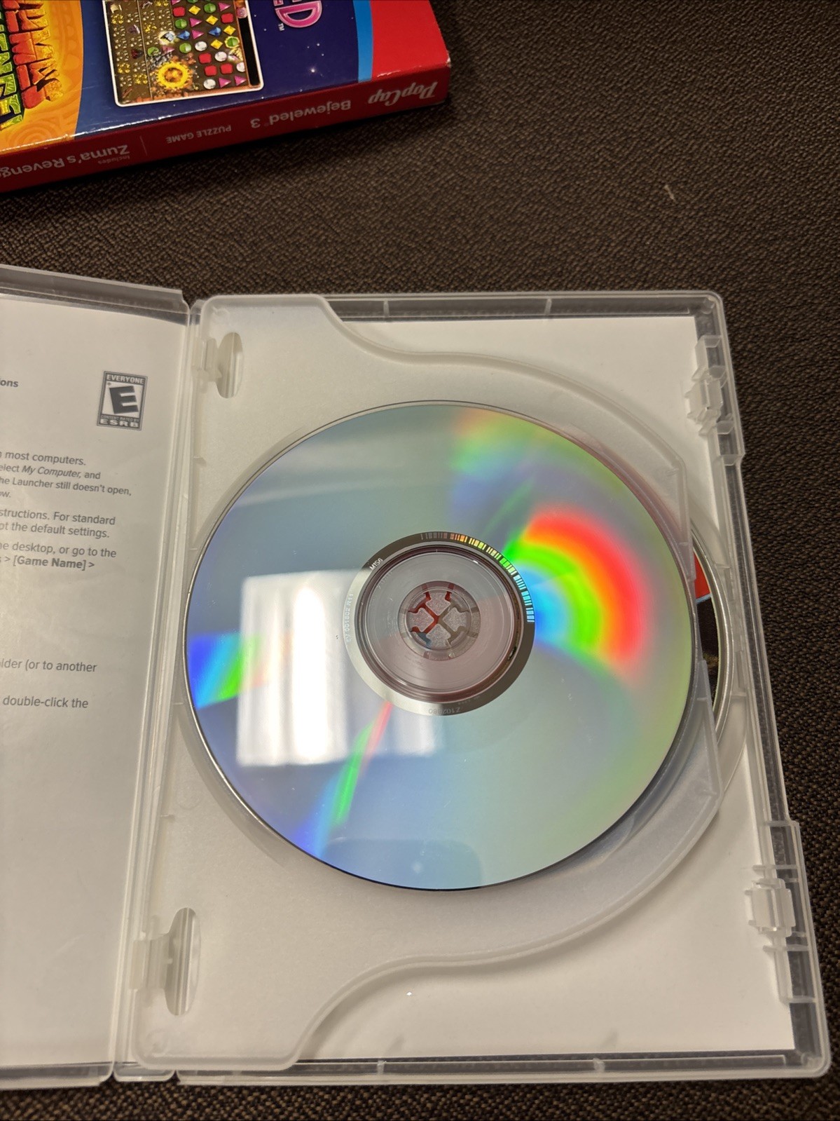 Bejeweled 3 and Zuma’s Revenge Windows PC Mac CD-Rom PopCap
