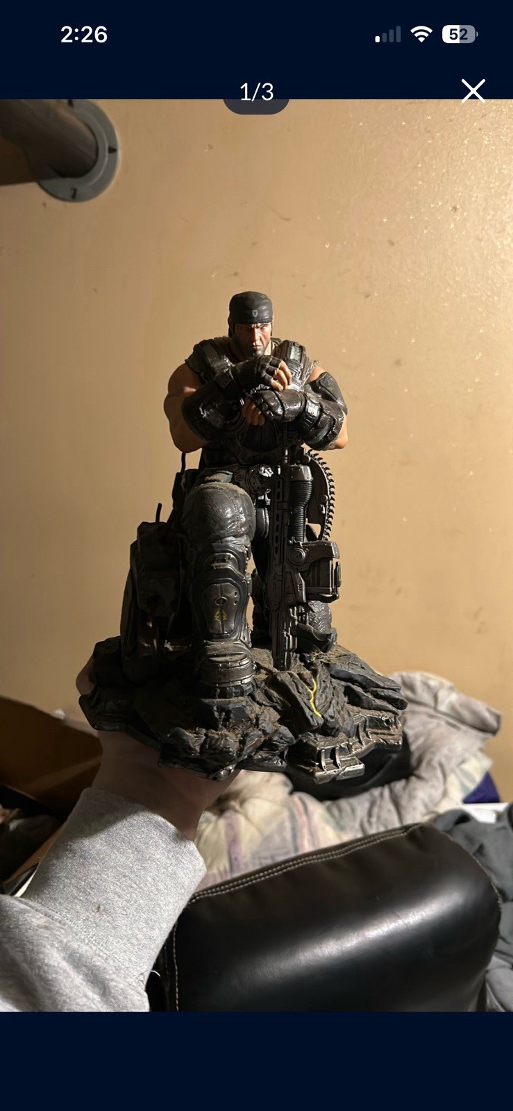 Microsoft Gears of War Marcus Fenix Collector’s Edition Detailed Statue