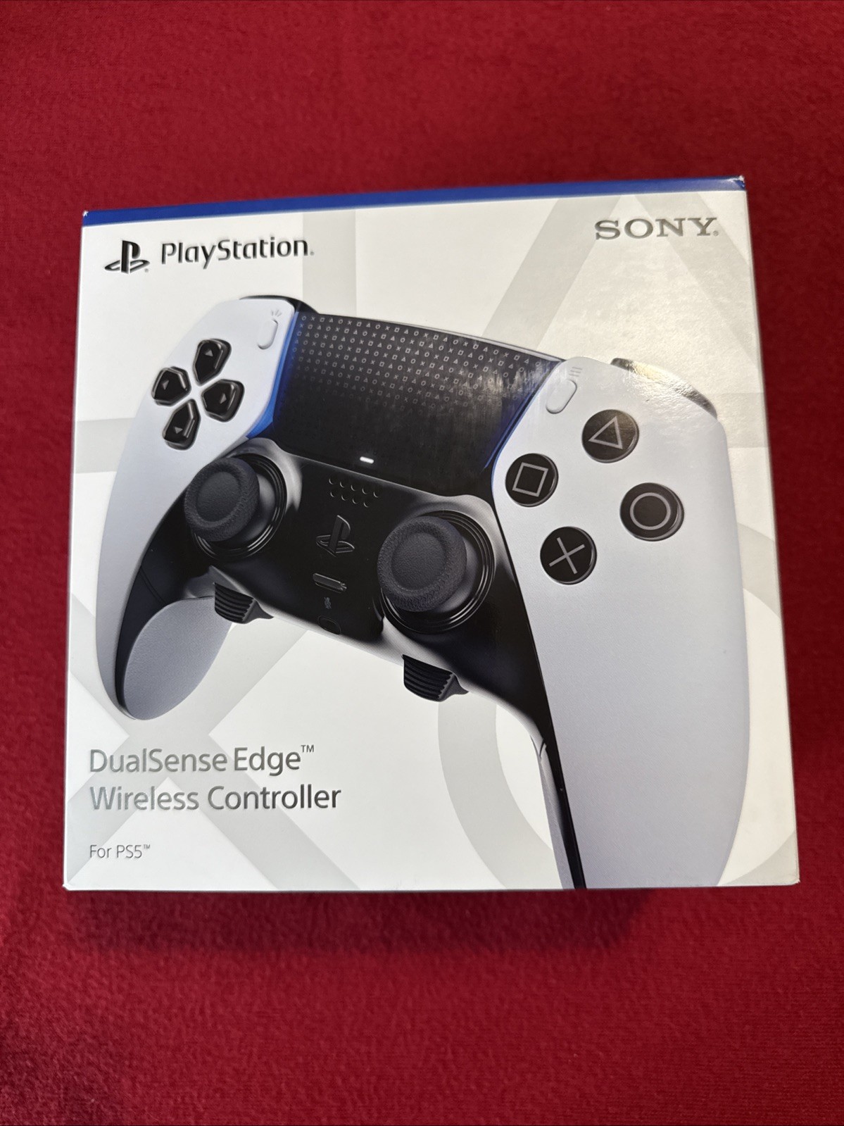 Sony PlayStation 5 DualSense Edge Wireless Controller – White- 1000035016
