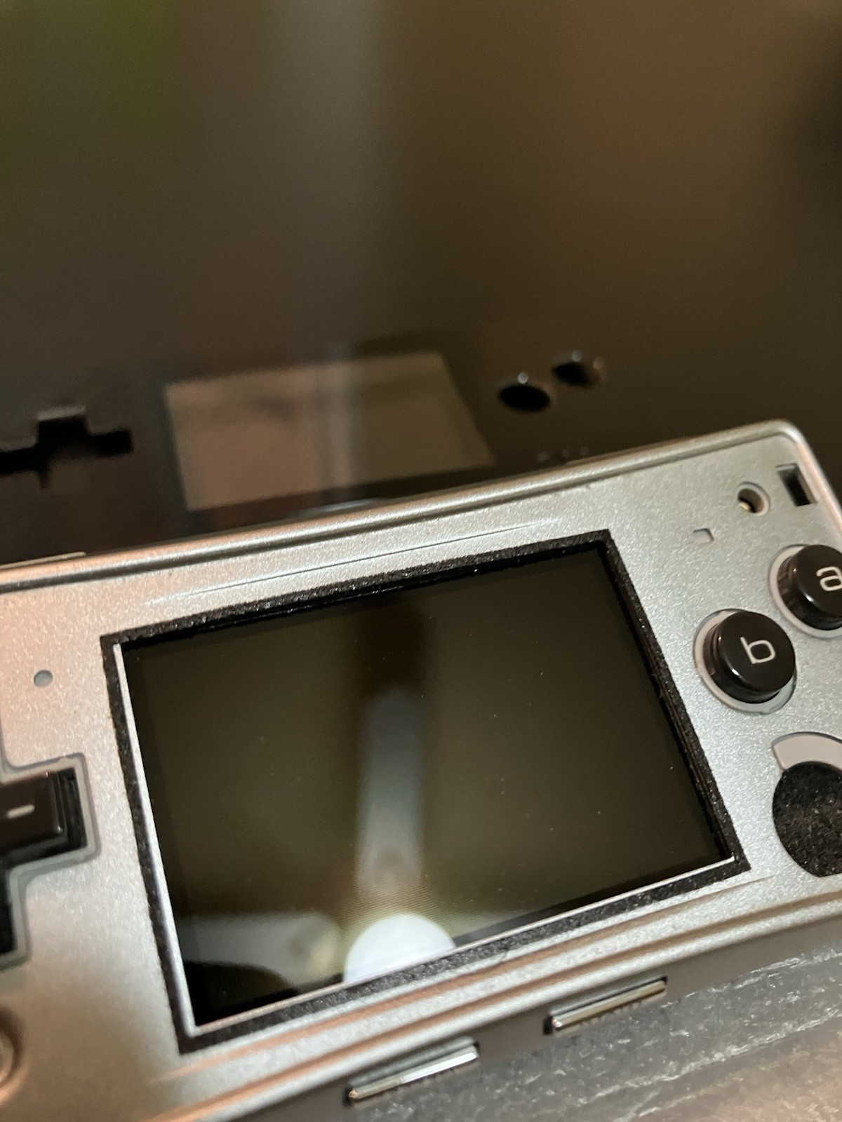 Nintendo Game Boy Micro Silver/Black w/ Box Manuals