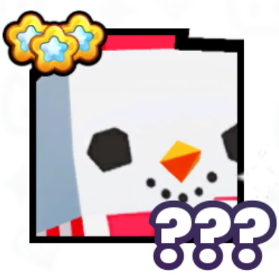 Huge Snowman Pet Sim Simulator 99 PS99 Roblox Game