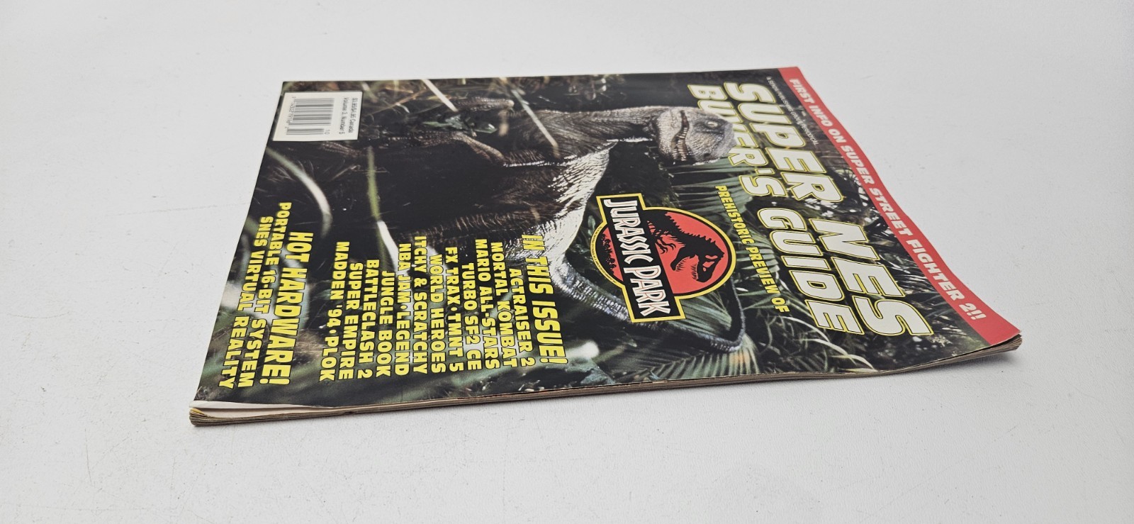 Super NES Buyer’s Guide Magazine Volume 3 Number 5 Jurassic Park/Mortal Combat