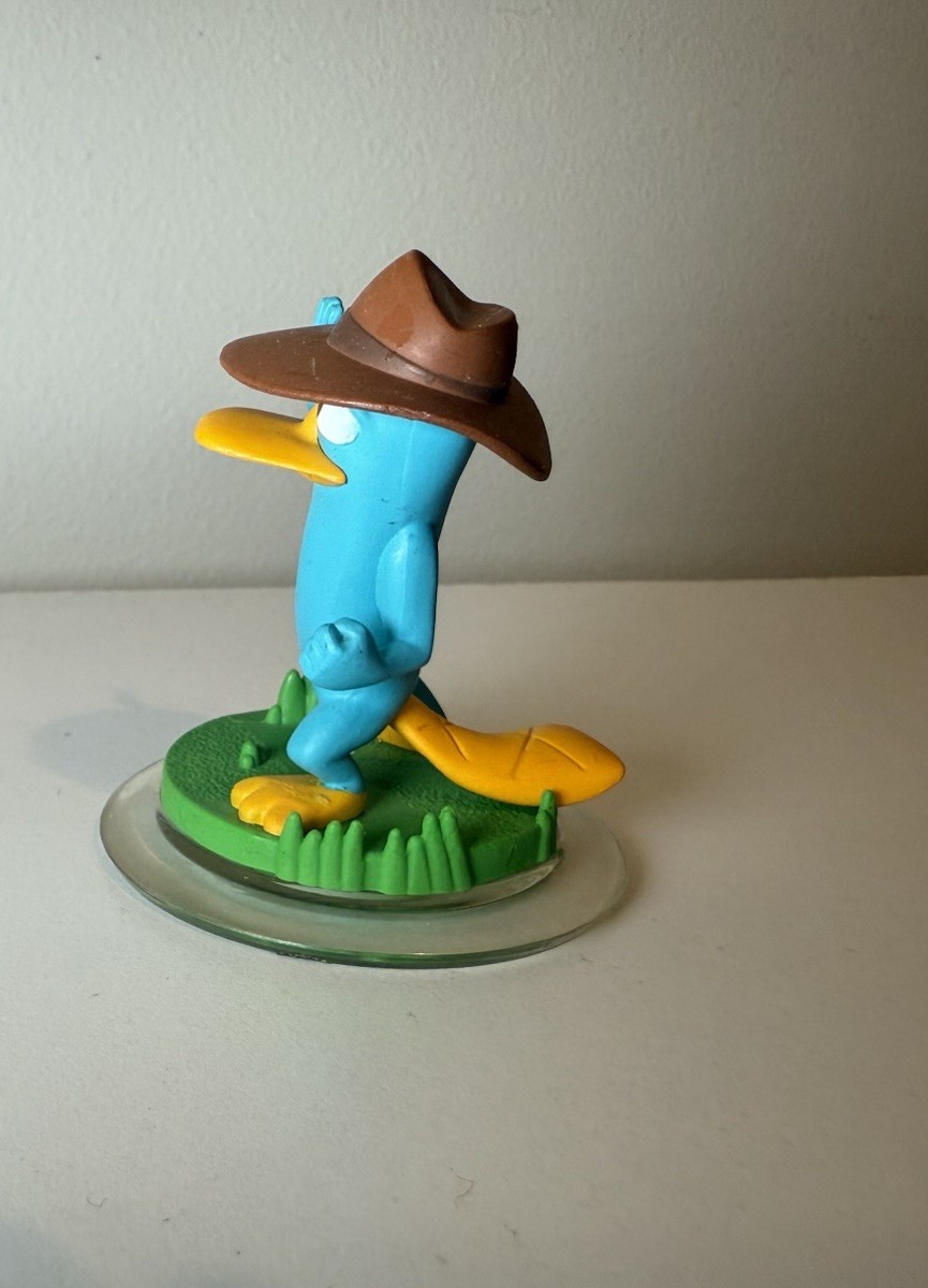 Disney Infinity Phineas and Ferb Character Figures Lot Agent P Perry