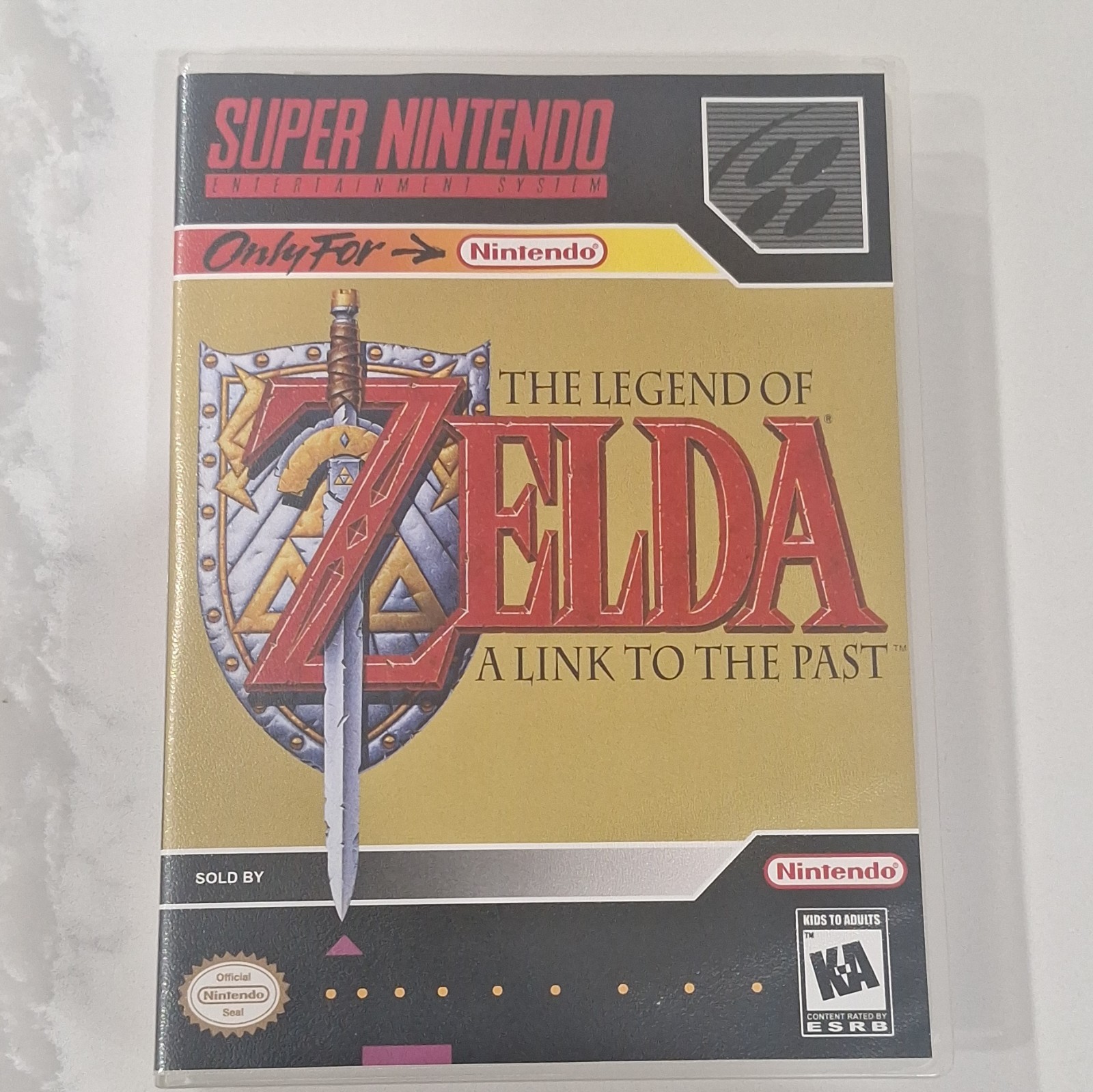Nintendo The Legend of Zelda: A Link to the Past SNES NTSC-U/C w/ Game Case