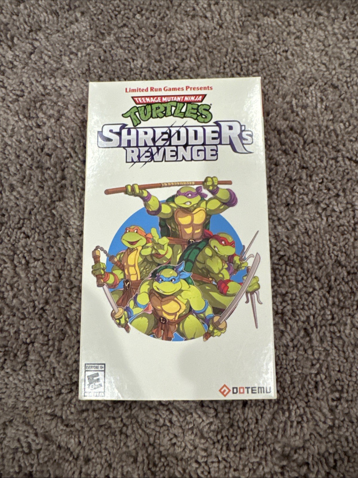 TMNT Shredder’s Revenge LRG VHS Edition — No Game — Read Details