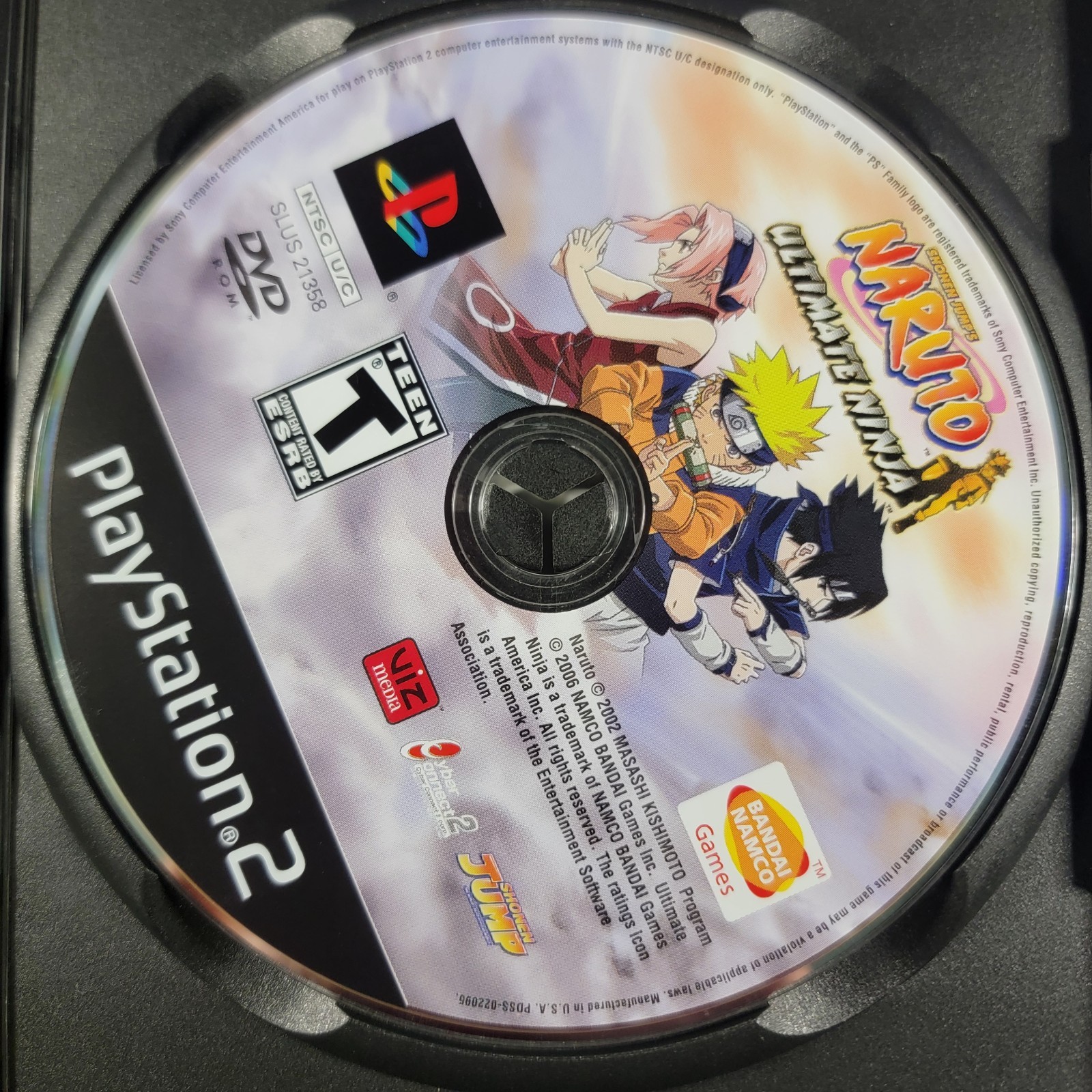 Naruto PS2 Game Lot 3 PlayStation 2 Uzumaki Chronicles Ultimate Ninja Tested