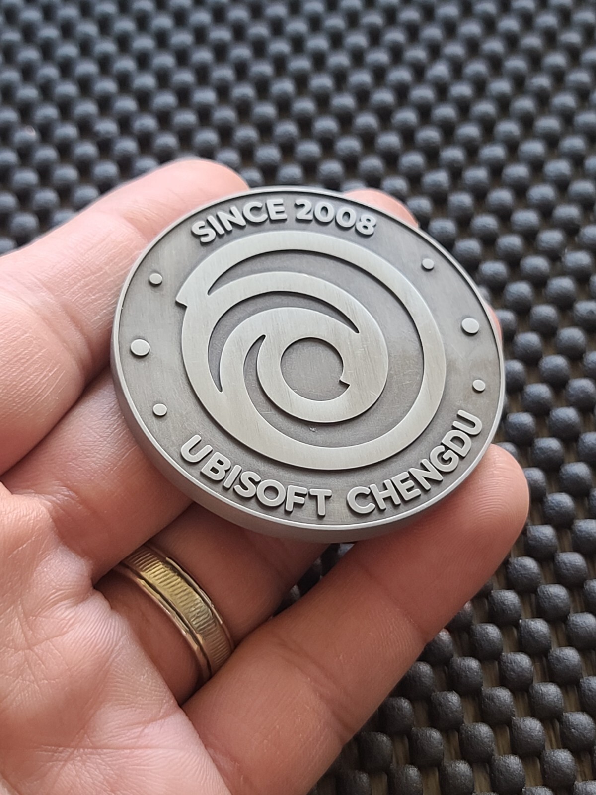 Ubisoft Employee Developer Service Medal Coin 2023 Chengdu China Rare Promo PC