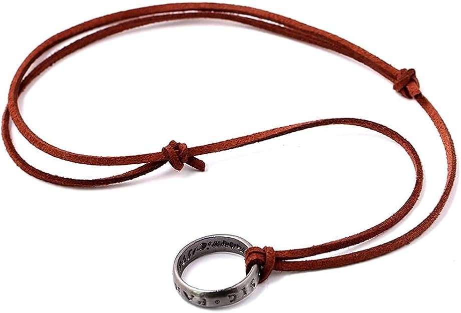 Uncharted Nathan Drake’S Ring with Necklace Strap from Collector’S Edition