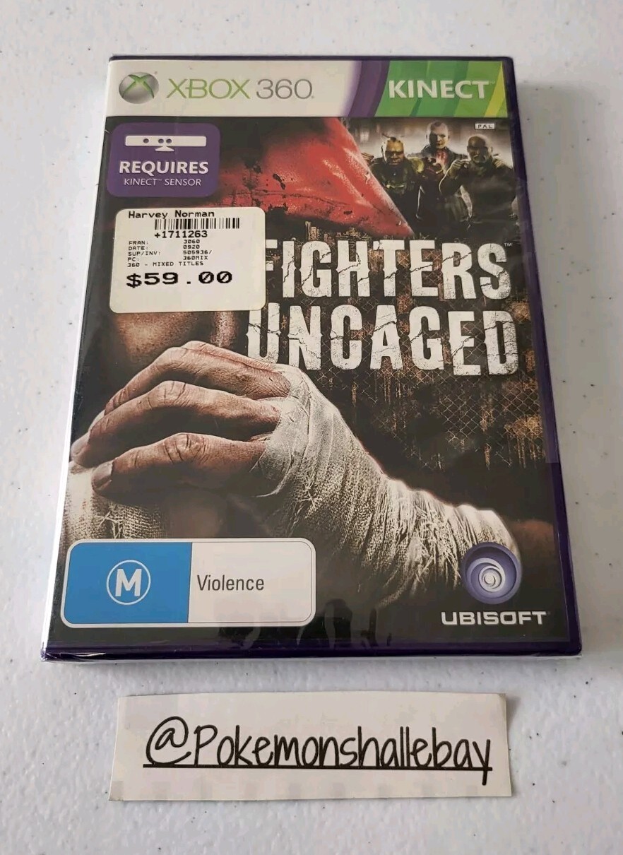 Fighters Uncaged – Microsoft Xbox 360 Game *BRAND NEW/SEALED – PAL*